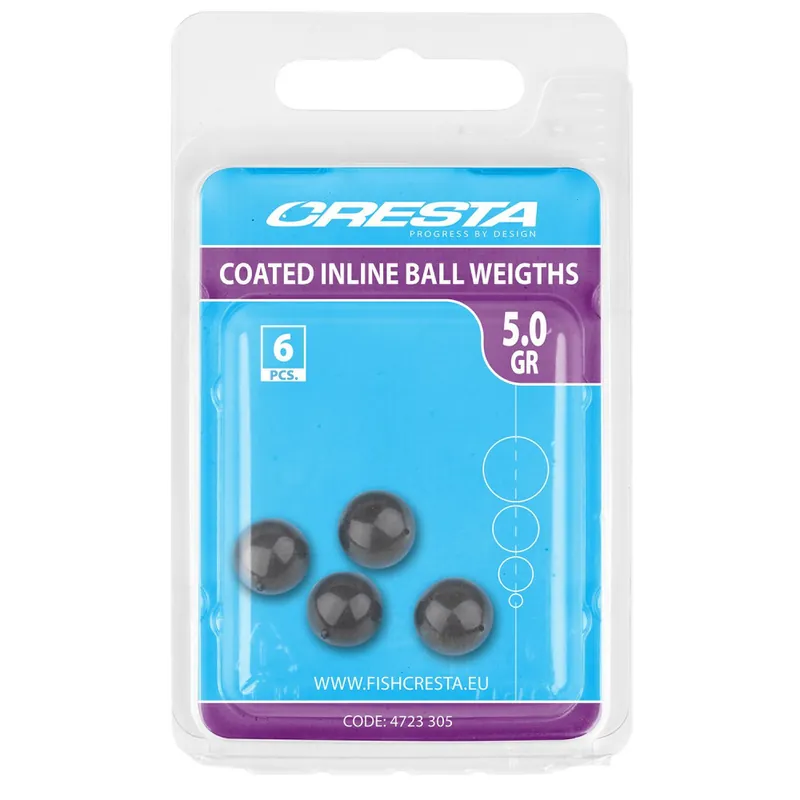 Prix Cassé Cresta Coated Inline Ball Weights 6pcs