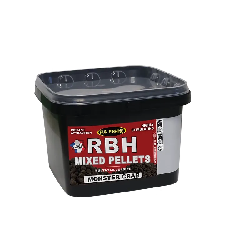 RBH Seau Pellets Mélangés 2 Diamètres 1.5kg Vente Flash