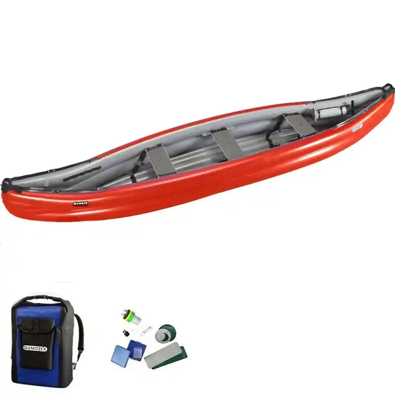 Must-Have Canoe Gonflable Gumotex Scout River Rouge