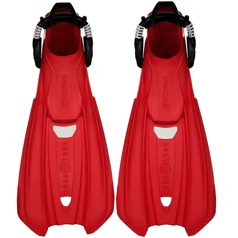 Vente Flash Palmes Aqualung Storm – Rouge