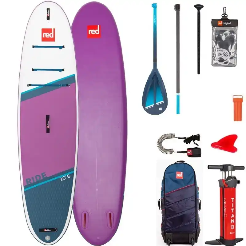 Sup Paddle Gonflable Red Paddle Ride 10.6 Purple Retour Gratuit