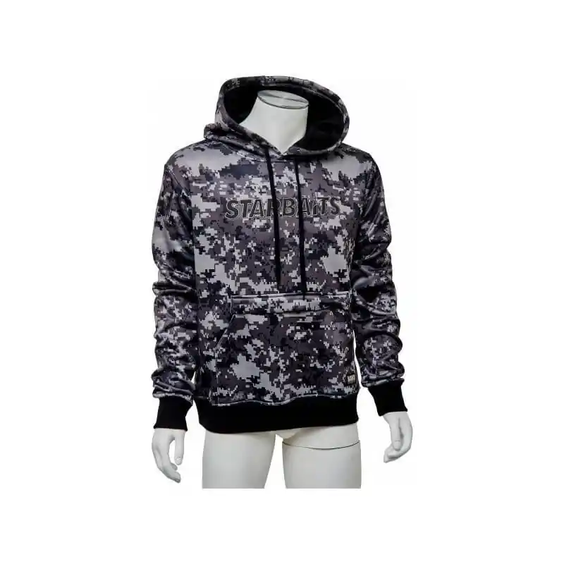Sweat à capuche Starbaits Bank grey Digi Cam Hoodie Pas Cher