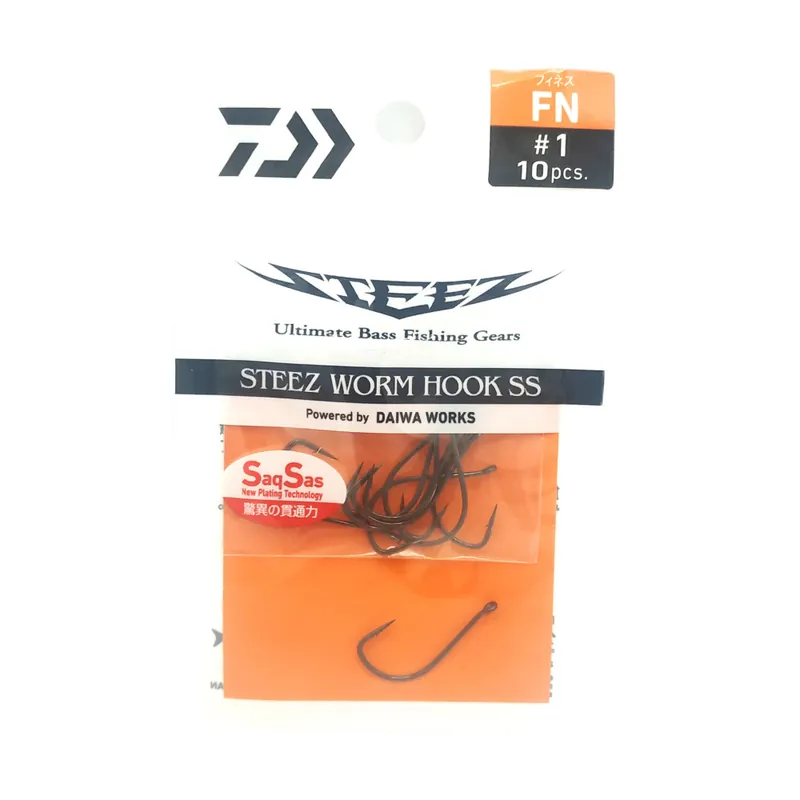 Daiwa hameçons drop Steez Worm Hook Ss Fn Expédition Rapide
