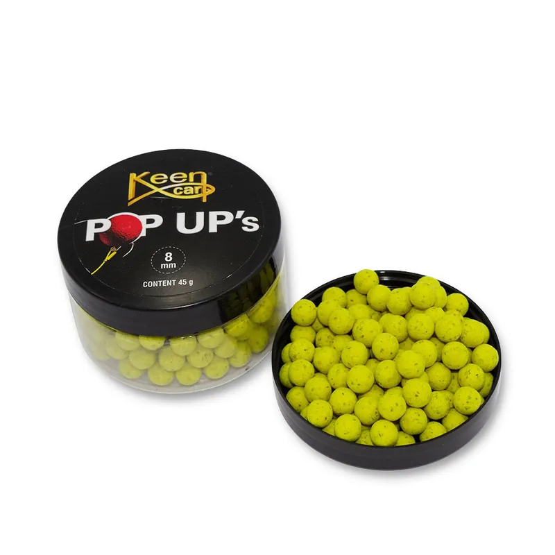 Dernière Chance Pop Up 8mm jaune Keen carp