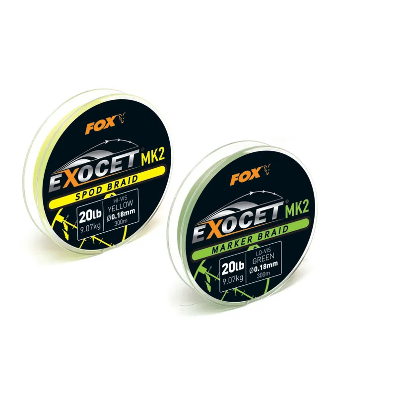 Must-Have Tresse pour moulinet Spod Marker 300m 20lb 0.18mm