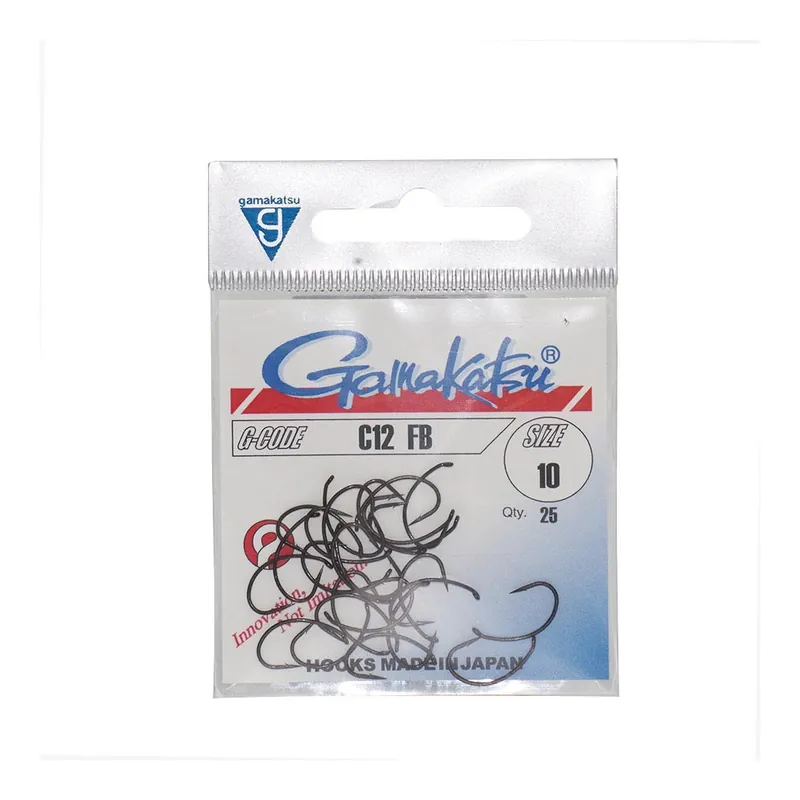 25 hameÇons mouche c12 noir Gamakatsu Offre Limitée