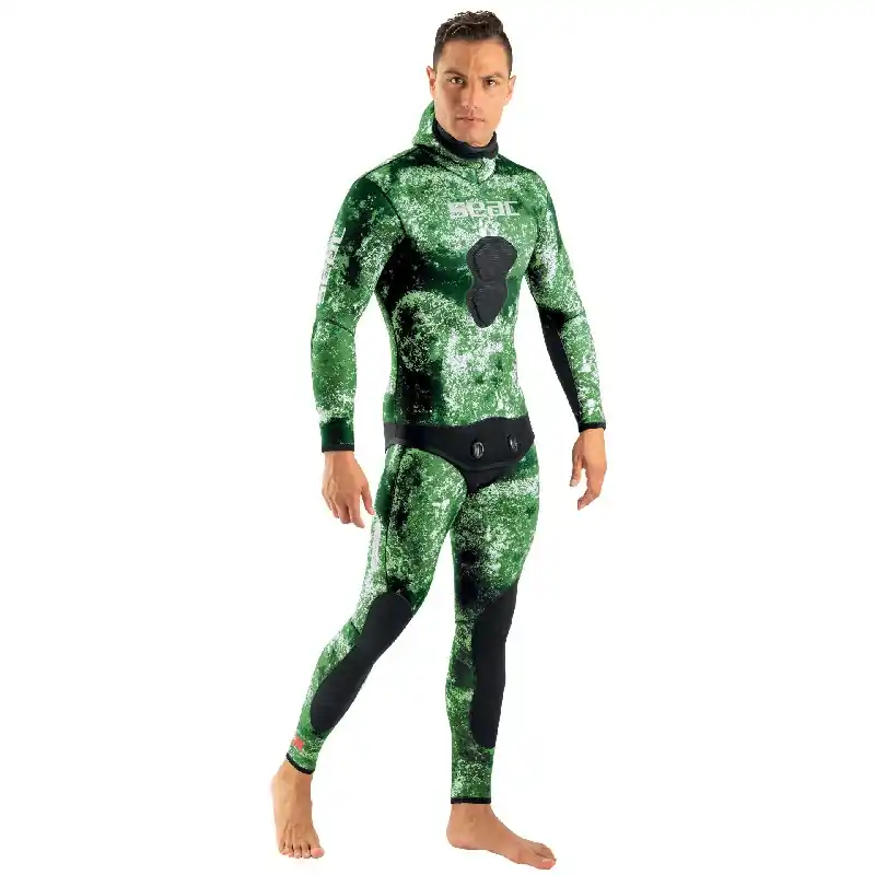 Bon Plan Pantalon de combinaison Seac sub Ghost Vert – 5 mm Vert -Taille XXL