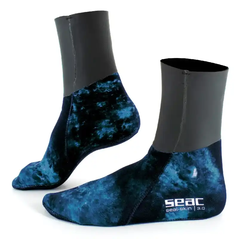 Commander Vite Chaussons Seac sub Seal Skin Camo - 3 mm