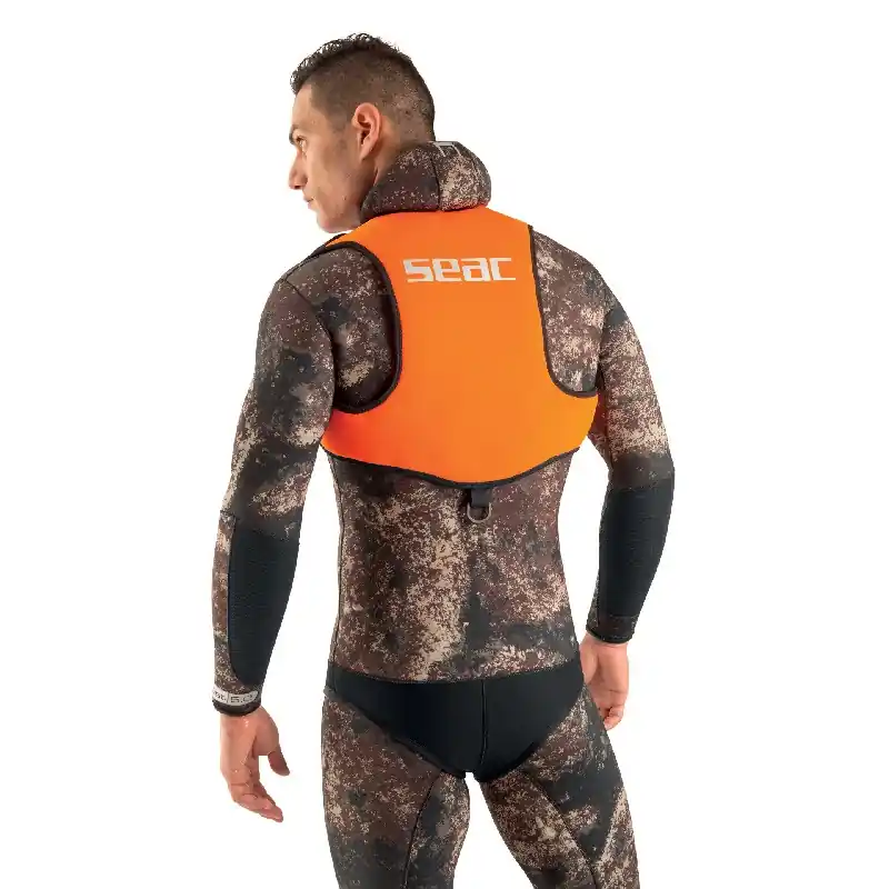 Baudrier Seac sub Hunt Orange Vente Directe