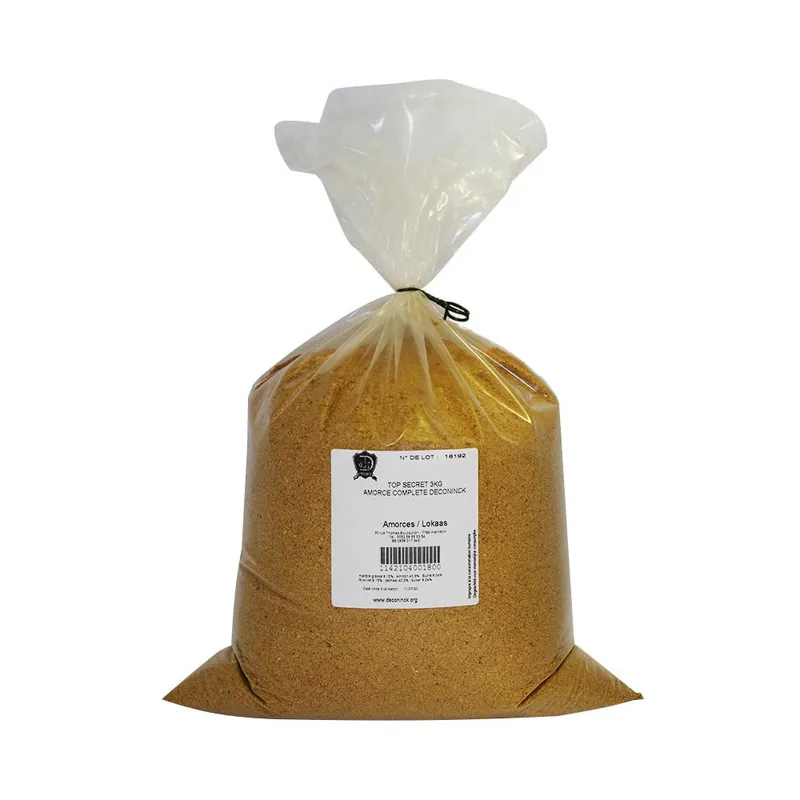 Vente Flash Amorce Top Secret 3kg Deconinck
