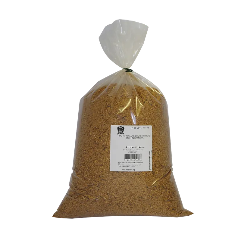 Chapelure compÉtition brune 3kg Prix Promo