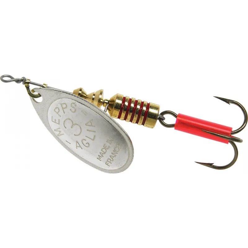 Cuiller Aglia argent mepps Expédition Rapide