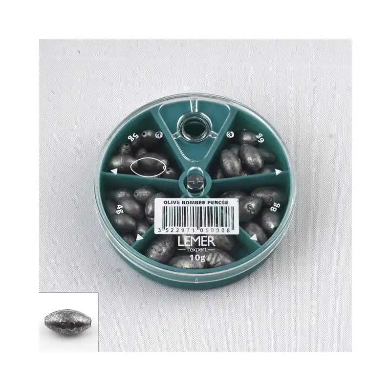 Jusqu&rsquo;à Épuisement Des Stocks Boite distributrice 5 cases Olive bombee percee Lemer