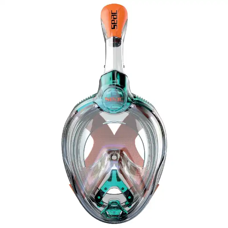 Livraison Express Masque facial intégral snorkeling Seac Unica Aquamarine Junior 6+