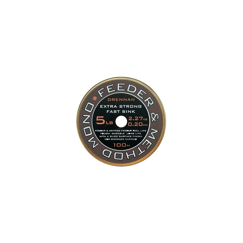 Soldes Nylon Feeder Method Mono 250m Drennan