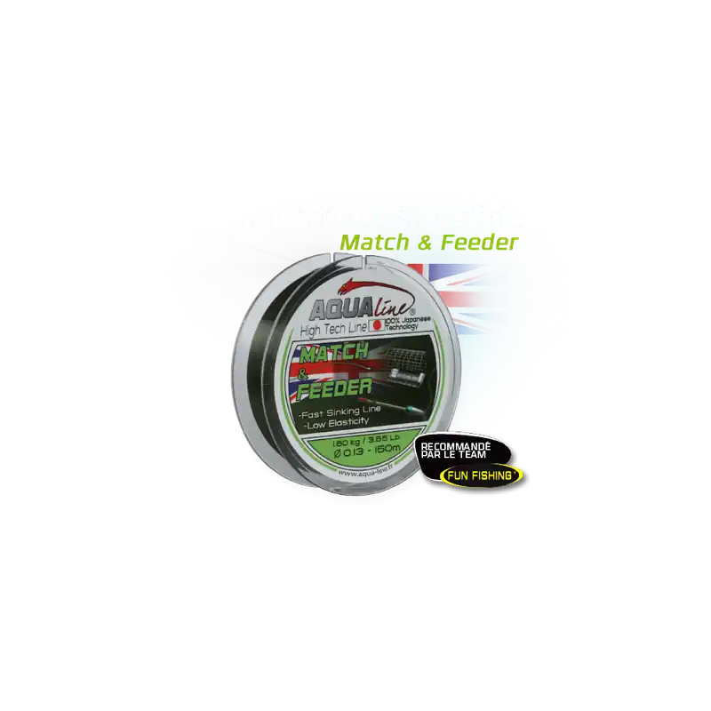 Super Prix Nylon anglaise & Feeder 150m Aqualine