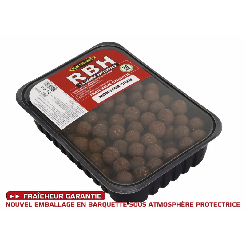 Rbh Boilies 800gr Monster crab Acheter En Ligne