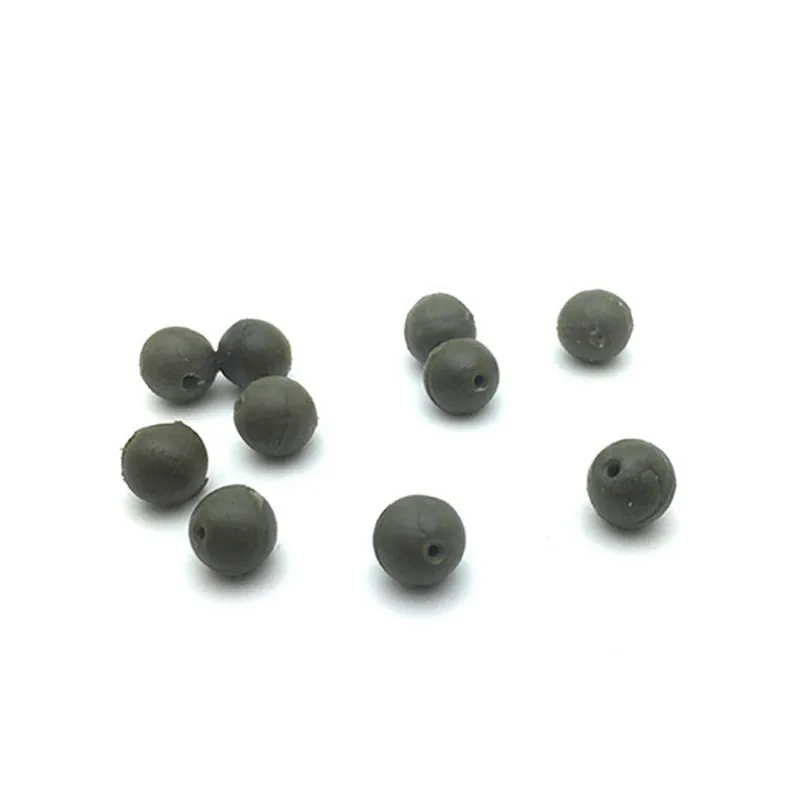 Expédition Rapide 10 perles caoutchouc Olive Dk tackle