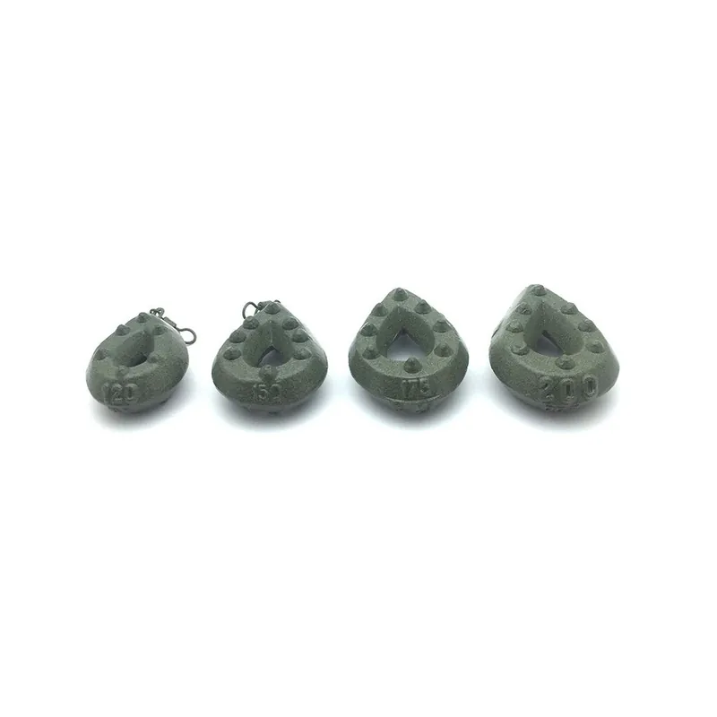 Authentique Plomb carpe Grippo Weed Green Dk tackle