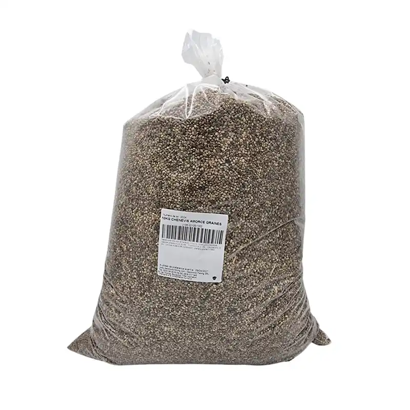 Vente Flash Chenevis amorce graines 2 à 3mm par 10kg