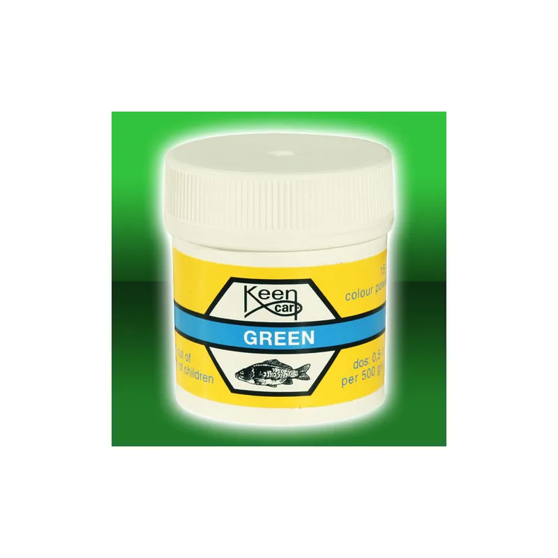 Colorant Green 15 gr vert Keen carp Marque