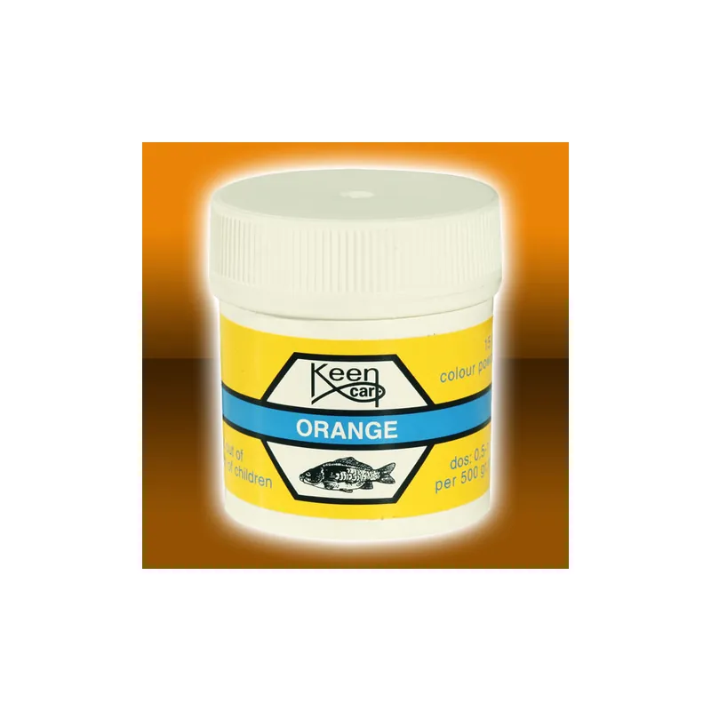 Colorant Orange 15 gr Keen carp Marque