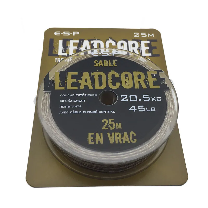 Bobine Leadcore 45lb 25m. original Camo ellc045b/2 Esp Prix Cassé