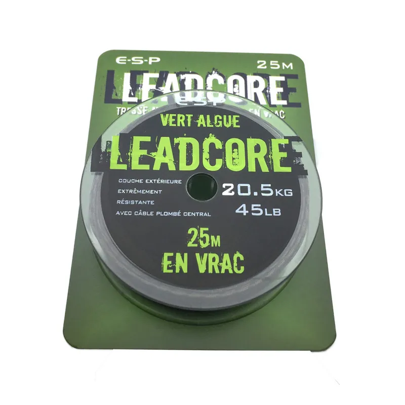 Commande En Gros Bobine Leadcore 45lb 25m. Weedy Green Esp