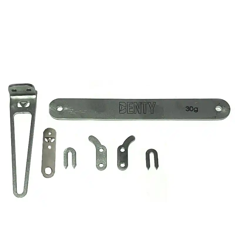 Meilleure Vente Kit complet inox Denty Spearfishing pour fabrication d‘arbalète en Bois