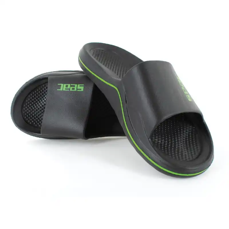 Claquettes Seac sub Caya Noir / Lime Petit Prix