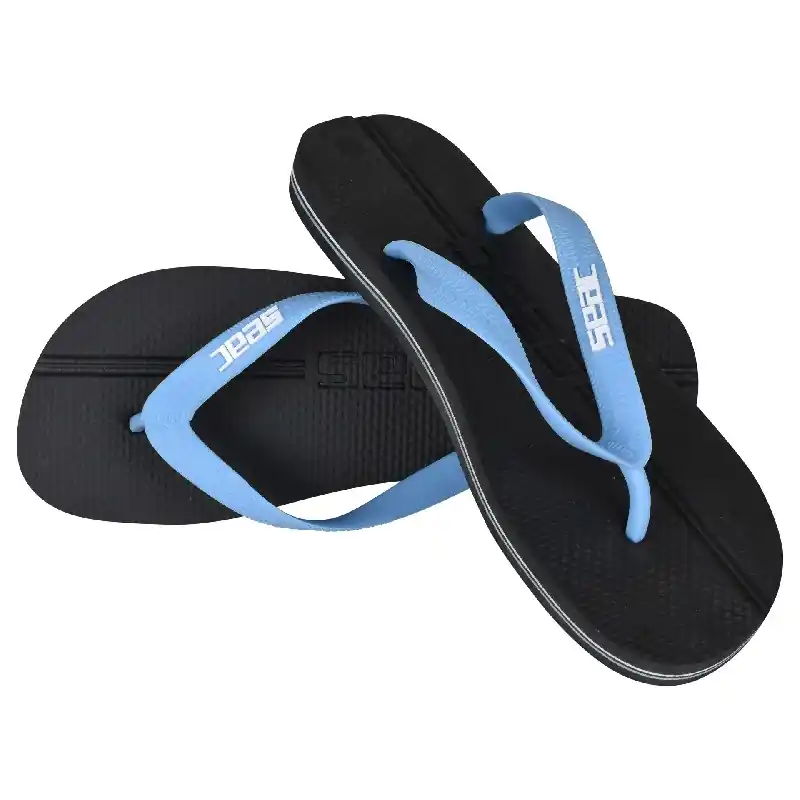 Tongs Seac sub Maui Noir/Bleu Claire Bon Plan