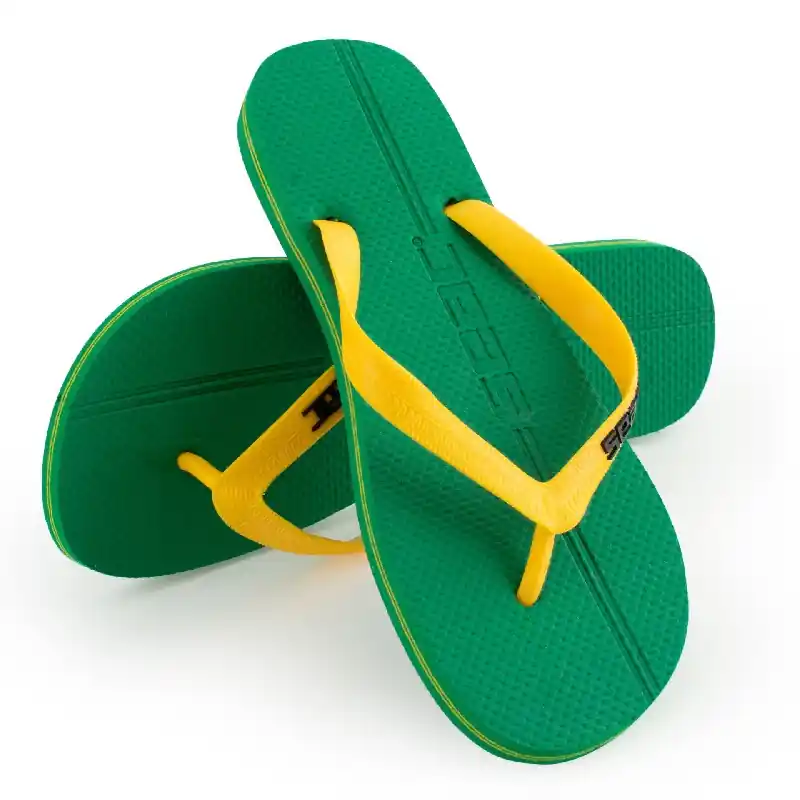 Meilleur Prix Tongs Seac sub Maui Vert/Jaune