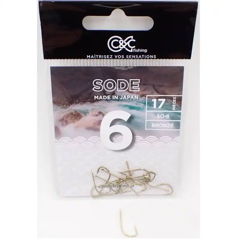 Marque Hameçon Simple C&C Fishing Sode – n°8