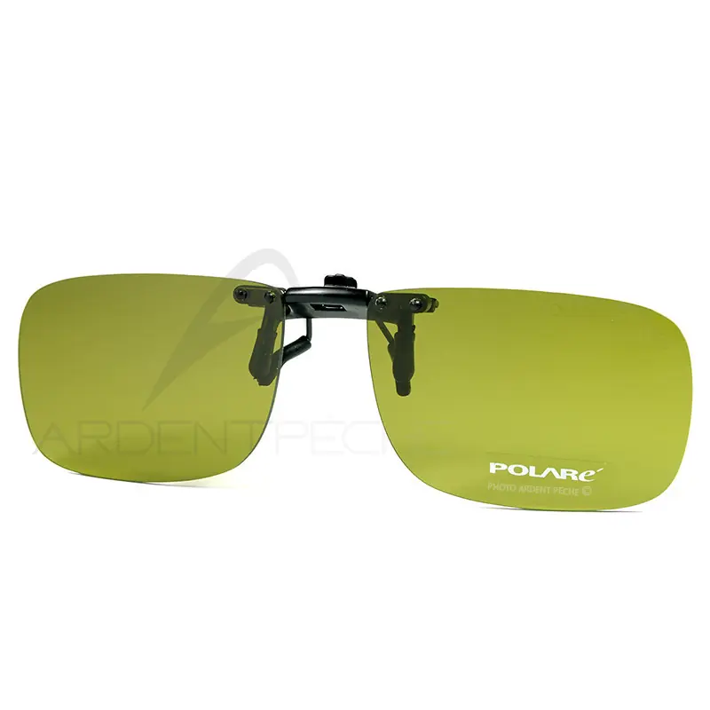 Paiement Sécurisé Clip lunettes COCOONS polarisants rectangle FLIP-UP jaune