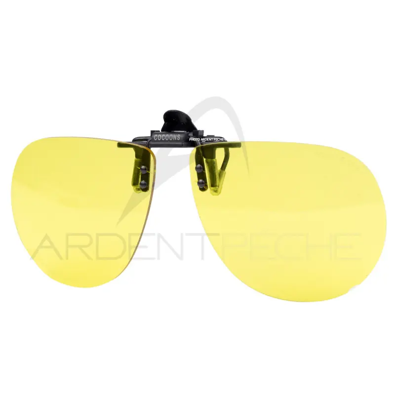 Clip lunettes COCOONS aviator FLIP-UP Jaune Meilleur Choix