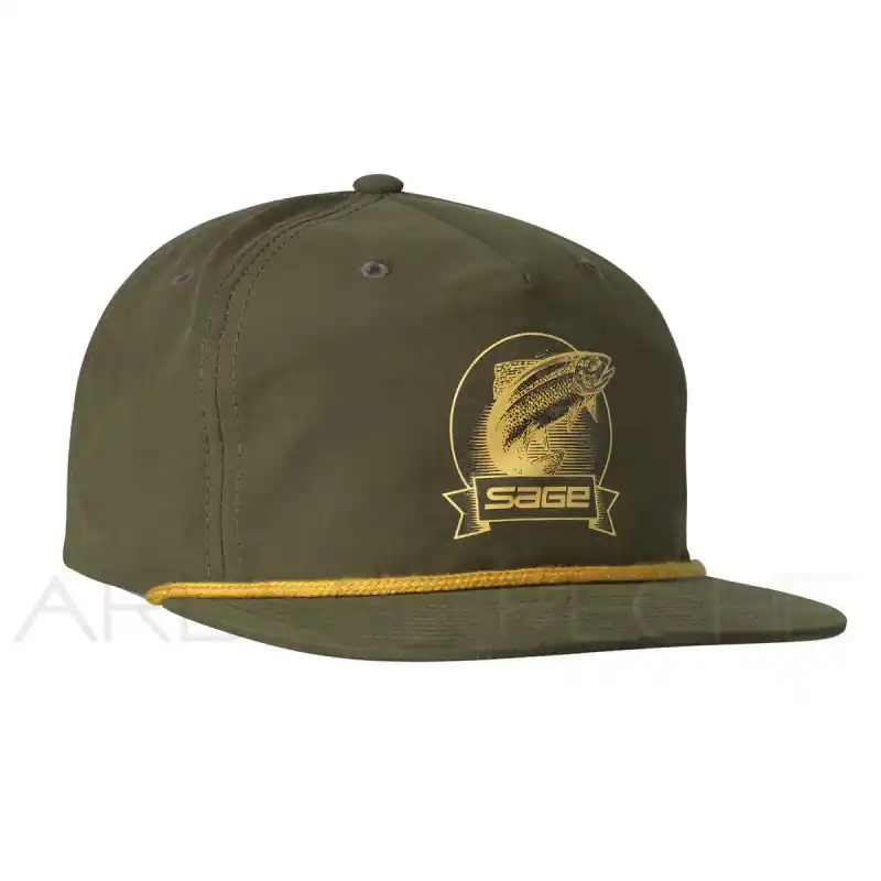 Meilleur Prix Casquette SAGE Capitain‘s hat heritage Trout/olive