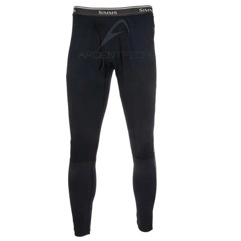 Authentique Sous-vêtement SIMMS Heavyweight Baselayer Bottom Black