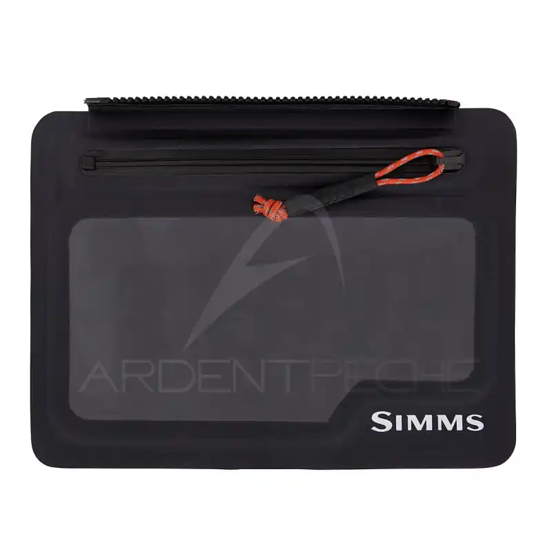 Poche amovible wader SIMMS Waterproof Pouch Carbon Vente Directe