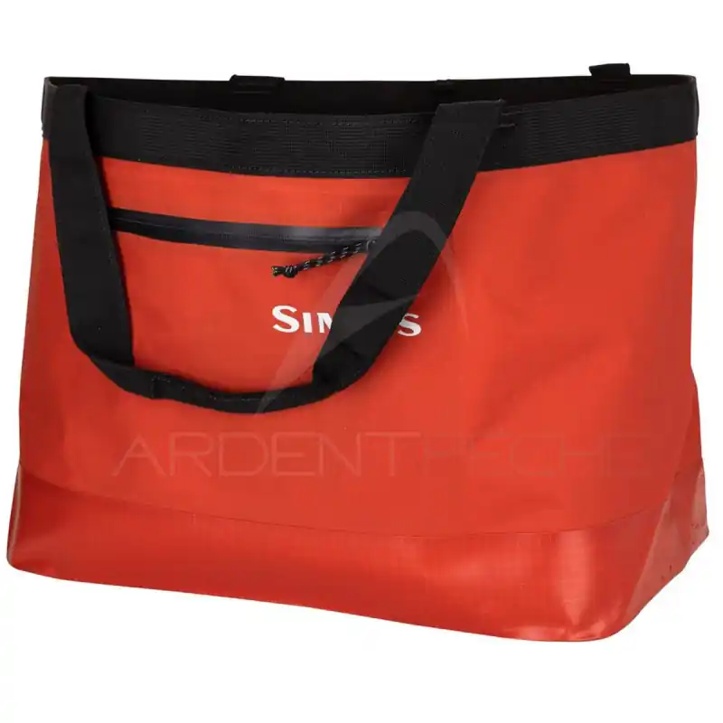 Sac SIMMS Dry Creek Simple Tote 50L Orange Satisfait Ou Remboursé