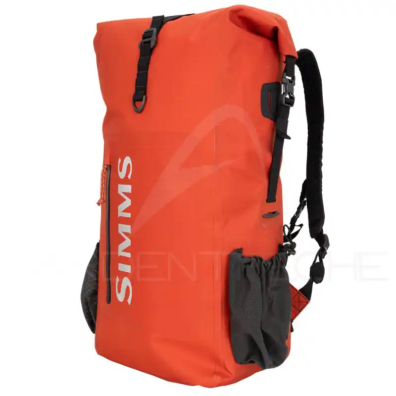 Livraison Express Sac à dos SIMMS Dry Creek Rolltop Backpack Orange