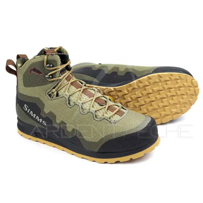 Offre Spéciale Chaussures de wading SIMMS Flyweight Access Dark Stone Vibram