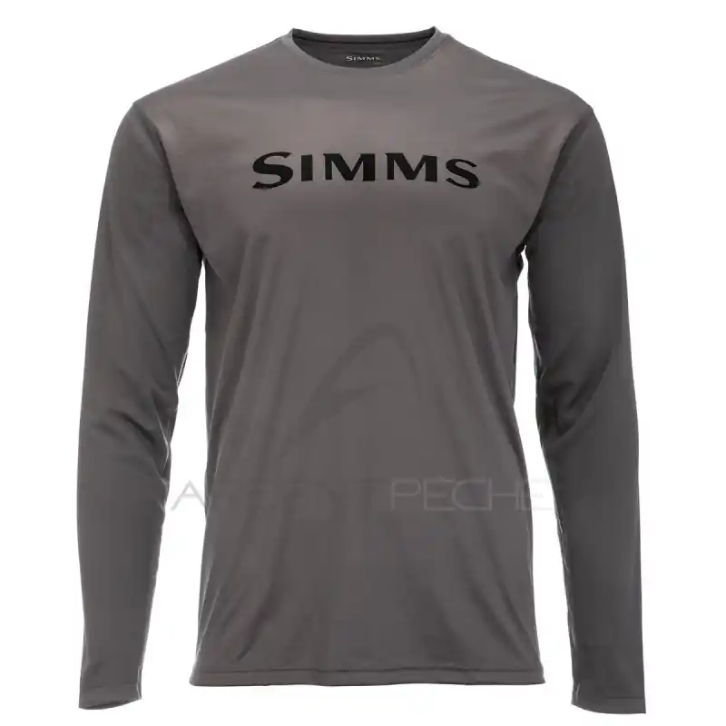Tee shirt SIMMS Tech Tee Steel Dernier Modèle