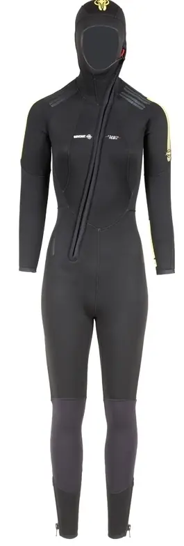 Promotion Saisonnière Combinaison plongée Beuchat 1Dive avec Cagoule - Femme - 5 mm