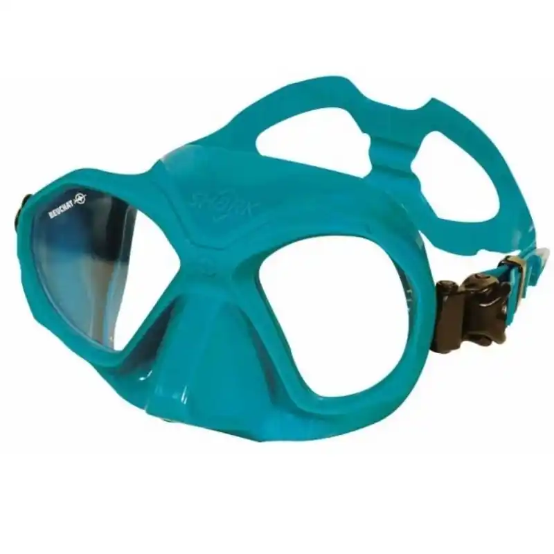 Authentique Masque d‘apnée Beuchat Shark Bleu Atoll