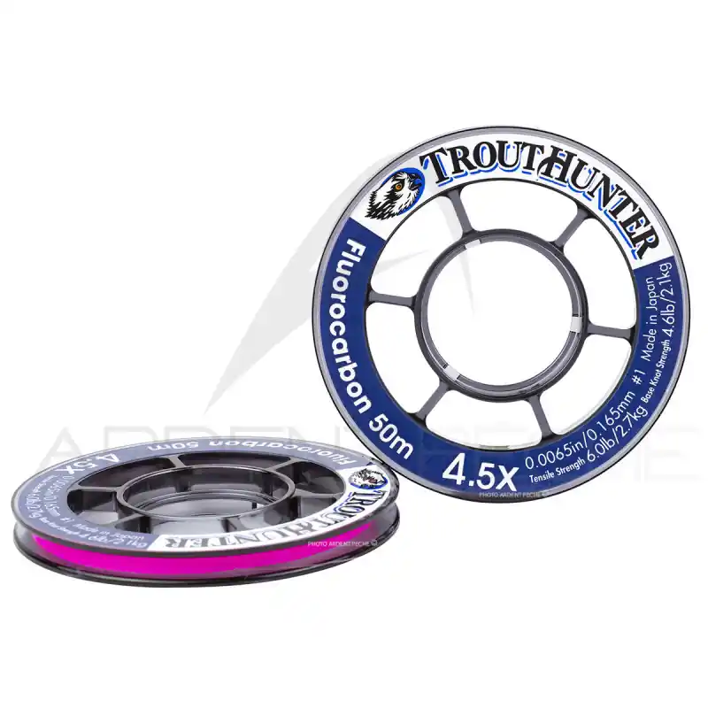 Fils fluorocarbone TroutHunter Satisfait Ou Remboursé