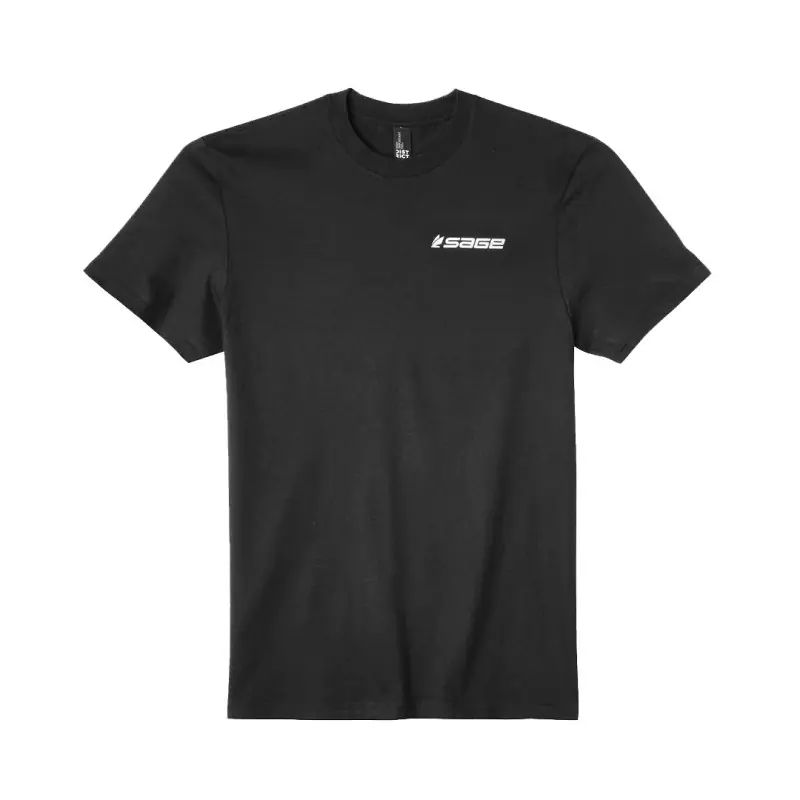 Tee shirt SAGE Let It Fly Tee Black Nouveauté