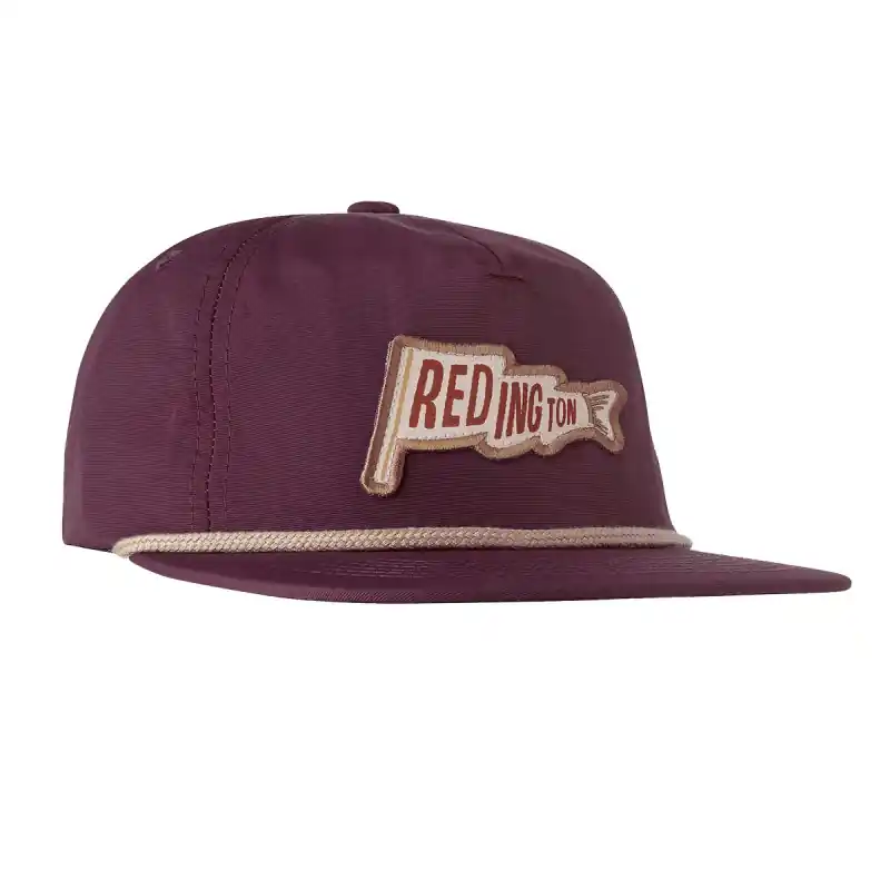 Livraison Express Casquette REDINGTON Nylon Fish Flag Hat Eggplant
