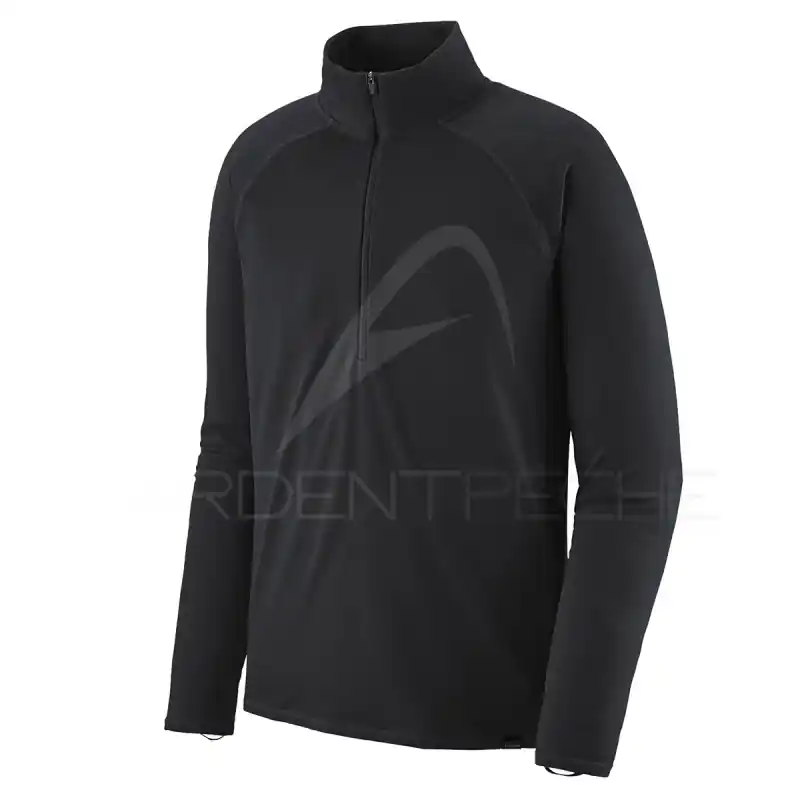 Acheter Direct sous-vêtement PATAGONIA Men‘s Capilene Midweight Zip-Neck black