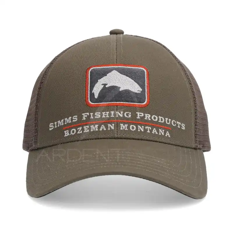 Vente Flash Casquette SIMMS Trout Icon Trucker Hickory