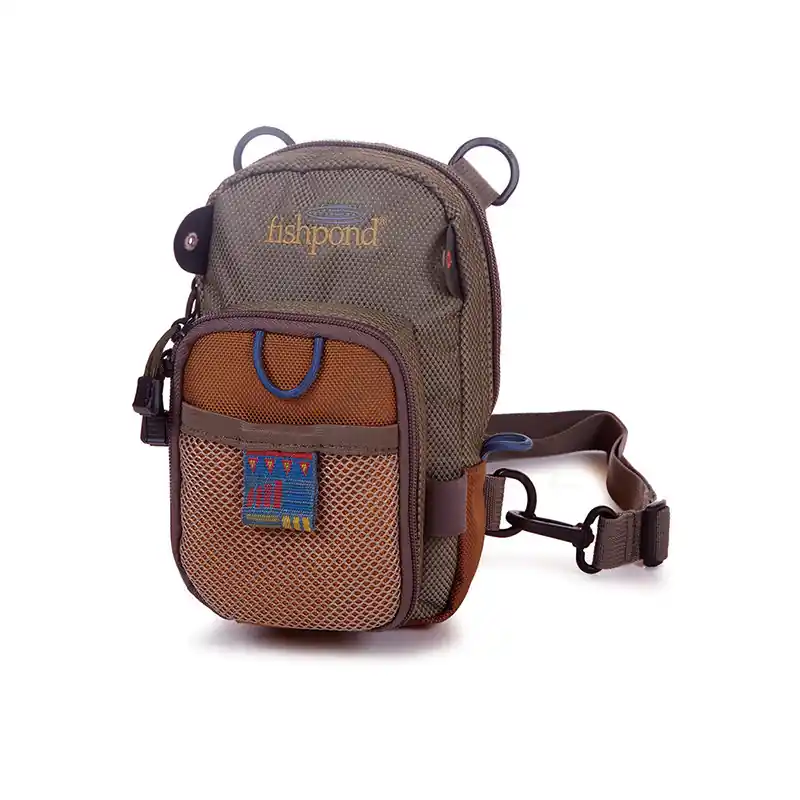 Offre Du Jour Chest Pack FISHPOND San Juan Vertical Sand/Saddle Brown